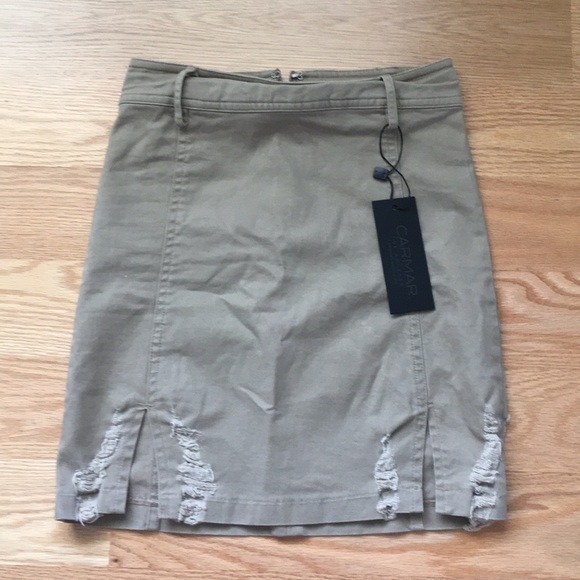 Cute beige skirt - Picture 1 of 2